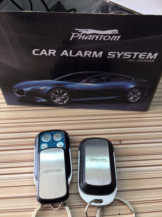 Car alarm 300 000 remote security system universal buat 
